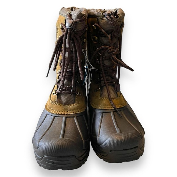 NWT Weatherproof Waterproof Shell Cushion Boots Men's 10 - Picture 2 of 12